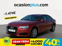 Usado Audi A4 Advanced 150 CV (110 kW) 2016 Rojo Berlina