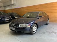 Usado Audi A4 130 CV (95 kW) 2002 Azul Berlina