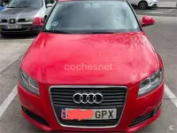 Usado Audi A3 105 CV (77 kW) 2009 Rojo Utilitario