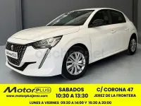 Usado Peugeot 208 Active 100 CV (73 kW) 2022 Blanco Utilitario