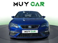 Usado Seat Leon FR 150 CV (110 kW) 2020 Azul Utilitario