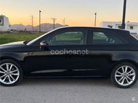 Usado Audi A3 Advanced 110 CV (80 kW) 2015 Negro Berlina