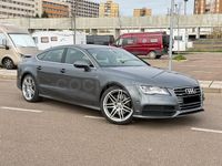 Usado Audi A7 Sportback S-Line 245 CV (180 kW) 2014 Gris / plata Utilitario