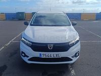 Usado Dacia Sandero Acces 67 CV (49 kW) 2022 Blanco Berlina