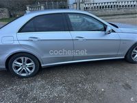 Usado Mercedes E350 Avantgarde 211 CV (155 kW) 2009 Gris / plata Berlina