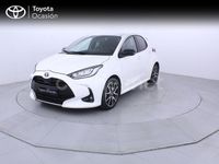 Usado Toyota Yaris Hybrid Style 116 CV (85 kW) 2022 Blanco Berlina