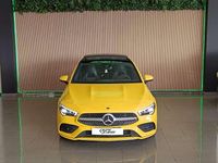 Usado Mercedes CLA220 Shooting Brake 190 CV (139 kW) 2020 Amarillo Familiar