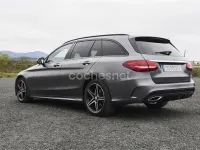 Usado Mercedes C250 AMG line 204 CV (150 kW) 2016 Gris / plata Familiar