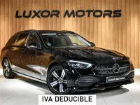 Usado Mercedes C220 200 CV (147 kW) 2022 Negro Familiar