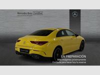 Usado Mercedes CLA250e AMG line 218 CV (160 kW) 2022 Amarillo Berlina