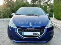 Usado Peugeot 208 Active 68 CV (50 kW) 2013 Azul Utilitario