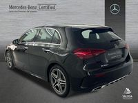 Usado Mercedes A180 AMG line 116 CV (85 kW) 2023 Negro Berlina