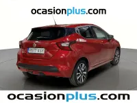 Usado Nissan Micra N-Connecta 101 CV (74 kW) 2019 Rojo Utilitario
