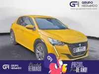 Begagnad Peugeot 208 Allure 100 kW (136 HK) 2020 Gul Halvkombi