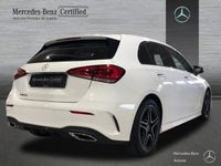 Usado Mercedes A180 AMG line 116 CV (85 kW) 2022 Blanco polar