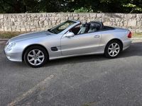 Usado Mercedes SL350 245 CV (180 kW) 2003 Gris Coupe