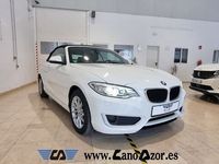Usado BMW 218 150 CV (110 kW) 2015 Blanco Descapotable