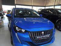 Usado Peugeot 208 Allure 100 CV (73 kW) 2021 Azul Utilitario
