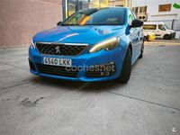Usado Peugeot 308 GT 130 CV (95 kW) 2020 Azul Berlina