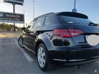 Usado Audi A3 110 CV (80 kW) 2014 Negro Berlina