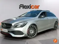 Usado Mercedes CLA250e Shooting Brake 218 CV (160 kW) 2018 Gris / plata Familiar