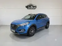 Usado Hyundai Tucson GO! 176 CV (129 kW) 2018 Azul SUV