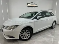 Usado Seat Leon Ecomotive 110 CV (80 kW) 2014 Blanco Familiar