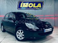 Usado Peugeot 307 90 CV (66 kW) 2005 Negro Berlina
