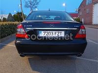 Usado Mercedes E220 Avantgarde 170 CV (125 kW) 2008 Negro Berlina