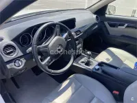 Usado Mercedes C200 Avantgarde 136 CV (100 kW) 2012 Blanco Berlina