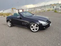 Usado Mercedes SLK200 163 CV (119 kW) 2004 Negro Descapotable