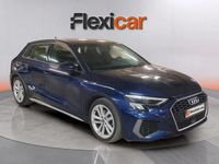 Usado Audi A3 S-Line 150 CV (110 kW) 2021 Azul Berlina