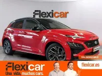 Usado Hyundai Kona N Line 120 CV (88 kW) 2021 Rojo SUV