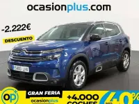Usado Citroën C5 Aircross Live 131 CV (96 kW) 2020 Azul SUV
