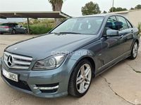 Usado Mercedes C250 Avantgarde 204 CV (150 kW) 2011 Gris / plata Berlina