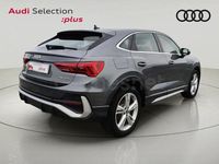 Usado Audi Q3 Sportback S-Line 150 CV (110 kW) 2021 Gris / plata SUV