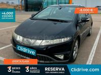 Usado Honda Civic Sport 140 CV (102 kW) 2007 Negro Berlina