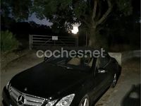 Usado Mercedes E220 Elegance 170 CV (125 kW) 2011 Negro Descapotable