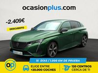 Usado Peugeot 308 GT 225 CV (165 kW) 2021 Verde Berlina