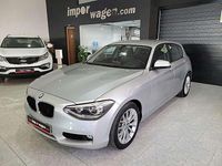 Usado BMW 118 150 CV (110 kW) 2015 Plateado Utilitario