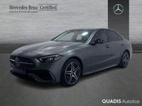 Usado Mercedes C300e AMG line 313 CV (230 kW) 2023 Gris selenita