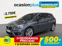 Usado BMW 218 Active Tourer 150 CV (110 kW) 2017 Gris Monovolumen
