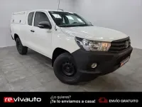 Usado Toyota HiLux 150 CV (110 kW) 2017 Blanco Pickup/Camioneta