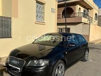 Usado Audi A3 Ambiente 105 CV (77 kW) 2007 Negro Berlina