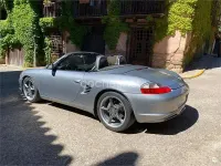 Usado Porsche Boxster S 266 CV (195 kW) 2004 Gris / plata Descapotable
