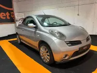 Usado Nissan Micra C+C Acenta 88 CV (64 kW) 2008 Gris / plata Descapotable