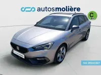 Usado Seat Leon FR 150 CV (110 kW) 2023 Gris Familiar