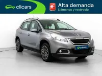 Usado Peugeot 2008 Active 110 CV (80 kW) 2015 Gris SUV