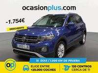 Usado VW T-Cross Advance 95 CV (69 kW) 2020 Azul SUV