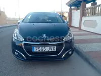 Usado Peugeot 208 Style 75 CV (55 kW) 2016 Gris / plata Utilitario